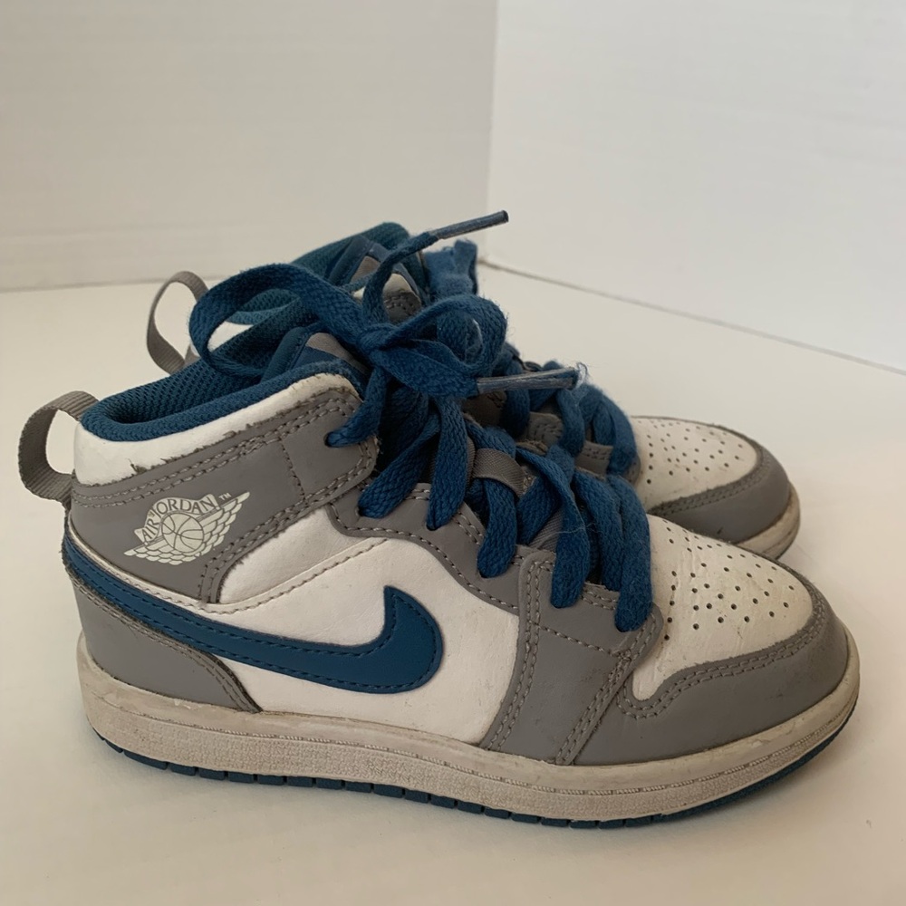 Nike Kids Sneakers - Blue, White, Gray